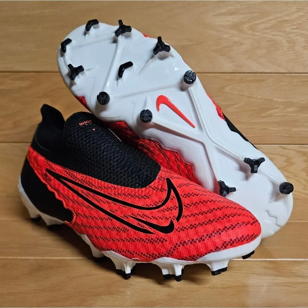 Nike Phantom GX Academy DF FG MG Size 4.5 Soccer Cleats DD9472-600
